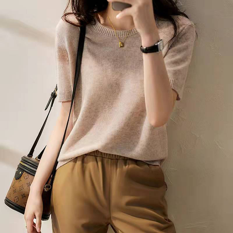 GIGOGOU Spring Summer Oversized Women t-shirt Fashion Soft breathable Short Sleeves Top Basic Loose Ladies Casual t shirt 220321