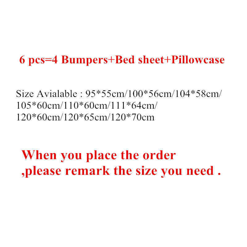 6pcs/set Blue Universe Design Crib Bedding Set Cotton Toddler Baby Bed Linens Include Baby Cot Bumpers Bed Sheet Pillowcase AA220326