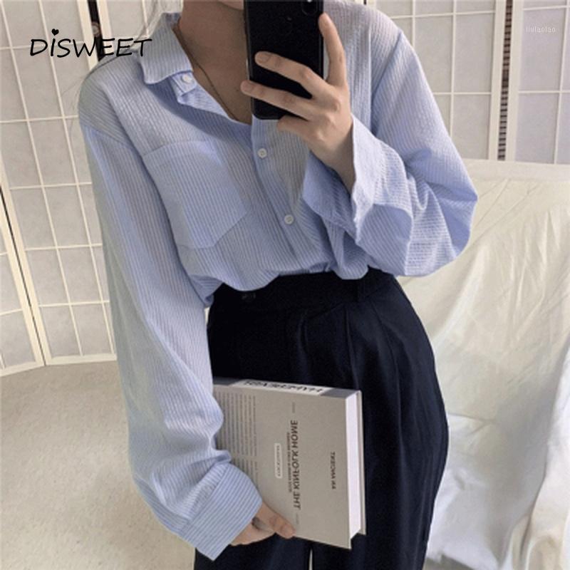 Striped Lapel Long Sleeve Shirt Woman Korean Single-breasted Loose Pocket Ladies Casual Slim Solid Autumn Women 2022 Women's Blouses &, Beige
Striped Lapel Long Sleeve Shirt Woman Korean Single-breasted Loose Pocket Ladies Casual Slim Solid Autumn Women 2022 Women's Blouses &, Beige