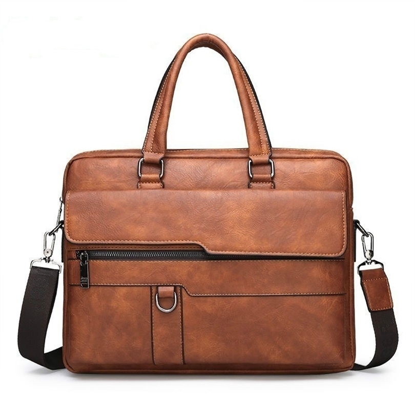 Fashion Men Briefcase handbags Business Leather Bag Men Shoulder Messenger Bags Male Handbag Laptops Bag Bolso Hombre Sac Homme 201125
Fashion Men Briefcase handbags Business Leather Bag Men Shoulder Messenger Bags Male Handbag Laptops Bag Bolso Hombre Sac Homme 201125