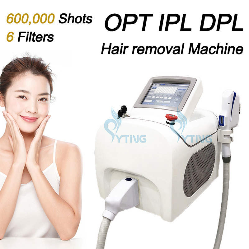DPL Laser IPL Hair Removal Machine High Quality OPT Skin Rejuvenation Vascular Red Blood Vessels Facial Spots Freckle Acne Removal Equipment
DPL Laser IPL Hair Removal Machine High Quality OPT Skin Rejuvenation Vascular Red Blood Vessels Facial Spots Freckle Acne Removal Equipment