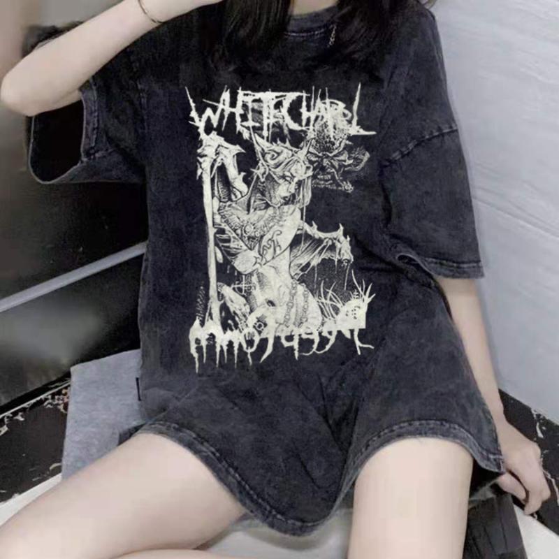 Women' T-Shirt Emo Anime T Shirt Women Oversized Punk Harajuku Summer Top Alt Plus Size Alternative Clothes High-quality Short Sleeve 2022
Women' T-Shirt Emo Anime T Shirt Women Oversized Punk Harajuku Summer Top Alt Plus Size Alternative Clothes High-quality Short Sleeve 2022