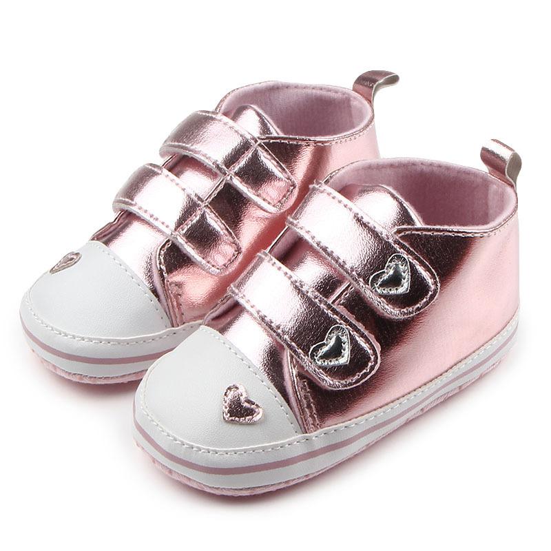 First Walkers Spring Heart Shaped Pu Leather Baby Shoes Bling Moccasins Crib Anti-slip Sneakers ShoesFirst, Red
First Walkers Spring Heart Shaped Pu Leather Baby Shoes Bling Moccasins Crib Anti-slip Sneakers ShoesFirst, Red