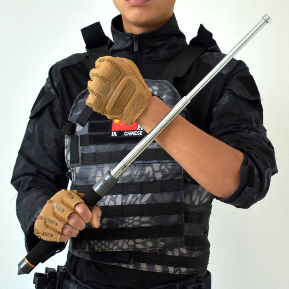 Alloy Steel Telescopic Three Section Edc Designers Stick Men's Car Legal Self Defense Supplies Solid Roll Q9OU
Alloy Steel Telescopic Three Section Edc Designers Stick Men's Car Legal Self Defense Supplies Solid Roll Q9OU