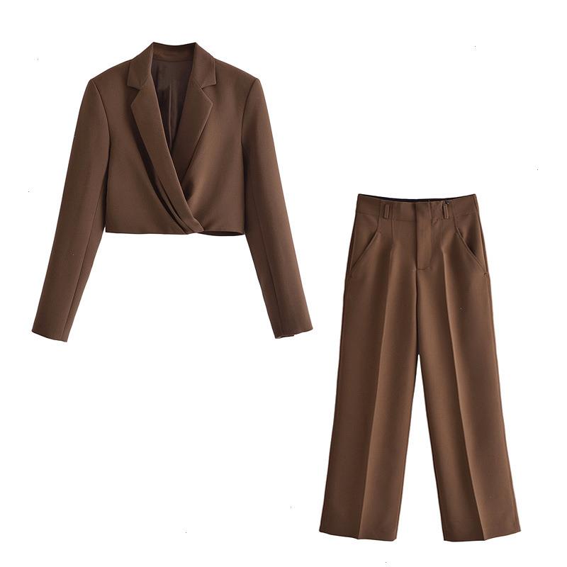 Fashion Women Brown Cropped Pant Blazer Jacket With Shoulder Pads Casual Girls High Waist Straight Long Trousers Set Streetwear, Only pants
Fashion Women Brown Cropped Pant Blazer Jacket With Shoulder Pads Casual Girls High Waist Straight Long Trousers Set Streetwear, Only pants
