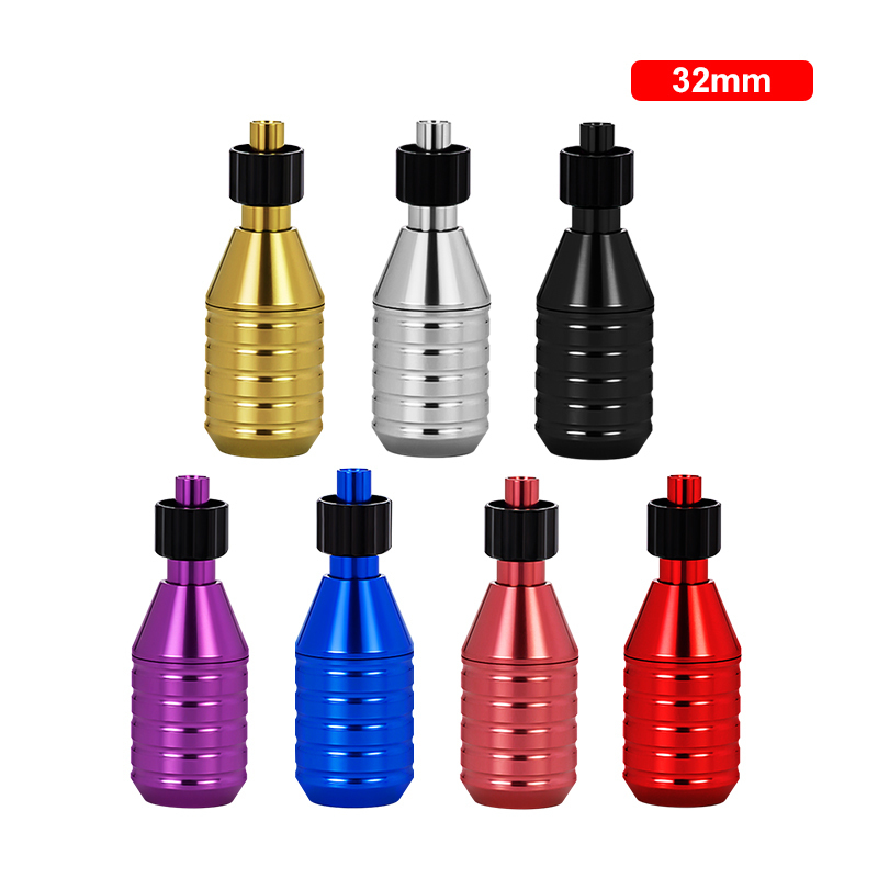 32MM 27MM Adjustable Cartridge Tattoo Grips Comfortable Aluminum Alloy Tattoo Tube for Cartridge Needle with Needles Bars 220519
