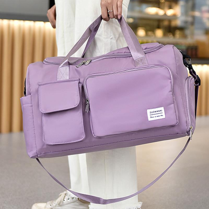 Duffel Bags Travel Bag Luggage Handbag Women Shoulder Large Capacity Outdoor Waterproof Oxford Cloth Sports Gym Female Crossbody BagDuffel, Purple
Duffel Bags Travel Bag Luggage Handbag Women Shoulder Large Capacity Outdoor Waterproof Oxford Cloth Sports Gym Female Crossbody BagDuffel, Purple