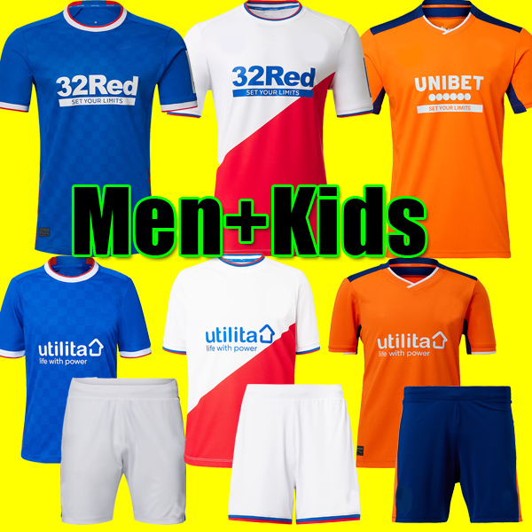 22 23 Glasgow Rangers Soccer Jersey home blue Kit 2022 2023 third orange away white top 150th Anniversary Legendary Commemorative football shirt Men kids kit set, 22-23 3rd
22 23 Glasgow Rangers Soccer Jersey home blue Kit 2022 2023 third orange away white top 150th Anniversary Legendary Commemorative football shirt Men kids kit set, 22-23 3rd