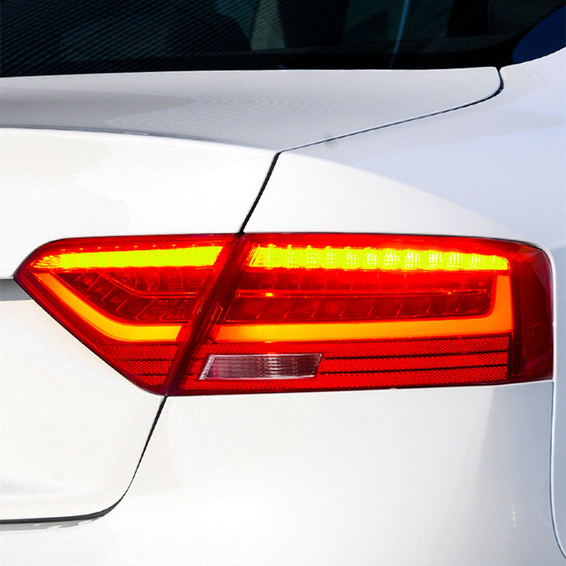 Car styling taillights assembly For Audi 2008-16 A5 Tail Lights Led Fog Lights DRL turn signal brake Light Tuning auto Accessories