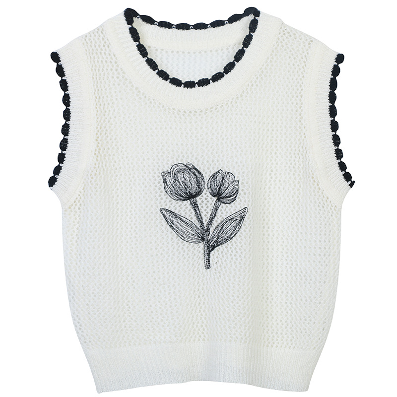 516 2022 Runway Summer Brand Same Style Sweater White T Shirt Crew Neck Short Sleeve Women' Sweaters ming, Customize
516 2022 Runway Summer Brand Same Style Sweater White T Shirt Crew Neck Short Sleeve Women' Sweaters ming, Customize