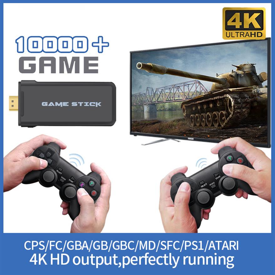 Portable 4K TV Video Game Console With 2.4G Wireless Controller Support CPS PS1 Classic Games Retro205V
Portable 4K TV Video Game Console With 2.4G Wireless Controller Support CPS PS1 Classic Games Retro205V