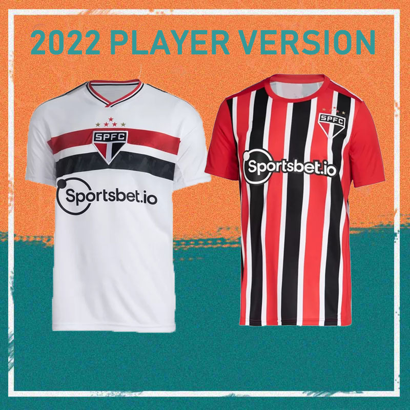 Player version 22/23 Sao Paulo soccer jerseyS Home PABLO DANI ALVES LUCIANO Shirt LUAN IGOR GOMES BRENNER MAN football uniform, Home player version
Player version 22/23 Sao Paulo soccer jerseyS Home PABLO DANI ALVES LUCIANO Shirt LUAN IGOR GOMES BRENNER MAN football uniform, Home player version