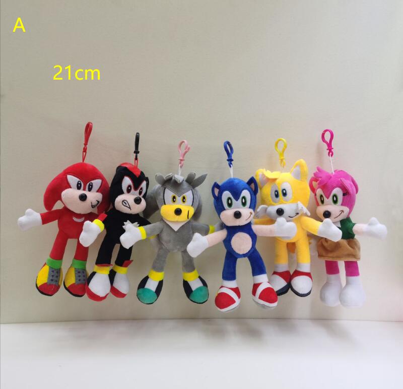 Hot Super Sonic Mouse Plush Toy Multi Style Friend Stuff Plush with PP cotton filled Doll Birthday Gift