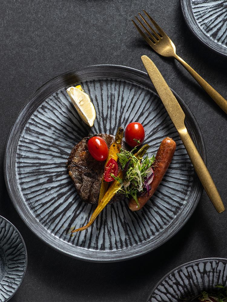 Dishes & Plates Nordic Retro Ceramic Plate Restaurant Steak Flat Home Dining Kitchen Tableware Living Room Fruit Round, 7inches
Dishes & Plates Nordic Retro Ceramic Plate Restaurant Steak Flat Home Dining Kitchen Tableware Living Room Fruit Round, 7inches