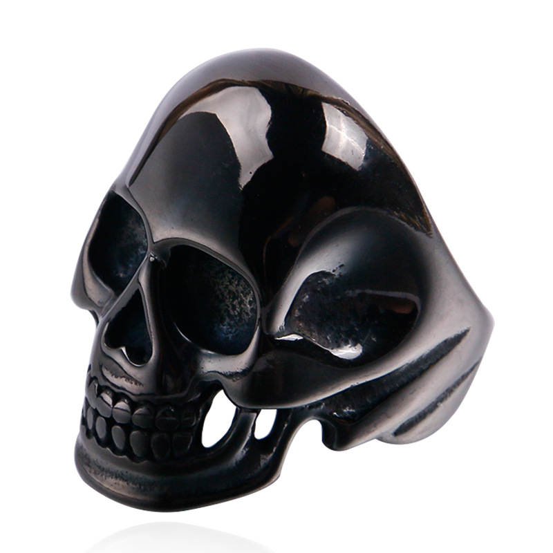 High Quality Stainless Steel Skull Ring Jewelry for Men Gift
