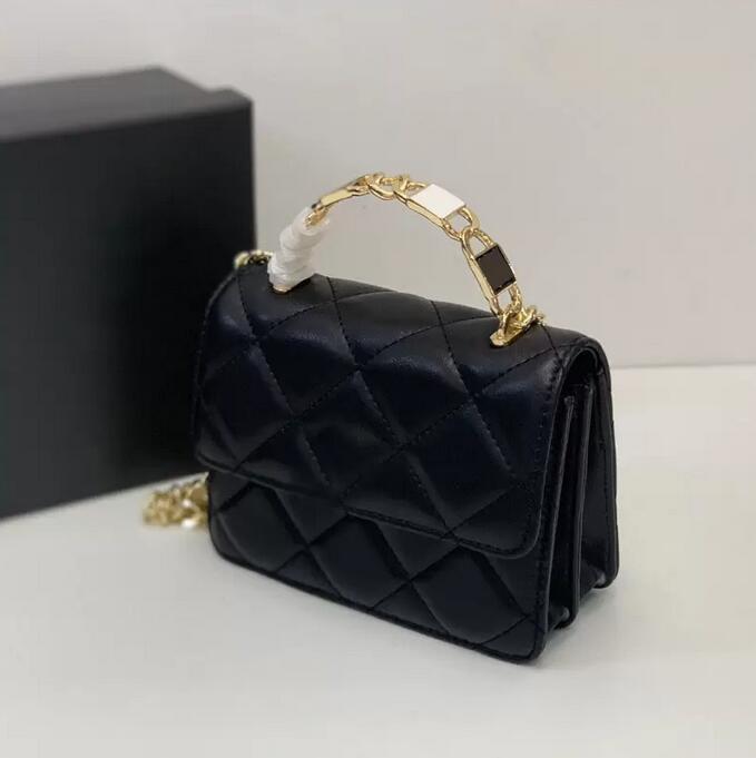 SW 222P Womens Classic Mini Flap Top Handle Enamel Letter Bags Quilted Gold Metal Genuine Leather Chain Shoulder Purse Card Holder Outdoor Sacoche Handbags 15.5X12CM, Extra freight
SW 222P Womens Classic Mini Flap Top Handle Enamel Letter Bags Quilted Gold Metal Genuine Leather Chain Shoulder Purse Card Holder Outdoor Sacoche Handbags 15.5X12CM, Extra freight