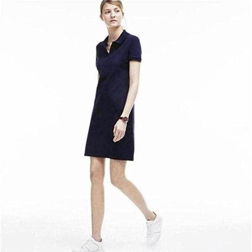 Womens' Casual Dresses Summer crocodile Dress Fashion 100% Cotton Shirt Polo Clothing A-Line Skirt Fresh Sweet multiple colou231k, Blue
Womens' Casual Dresses Summer crocodile Dress Fashion 100% Cotton Shirt Polo Clothing A-Line Skirt Fresh Sweet multiple colou231k, Blue