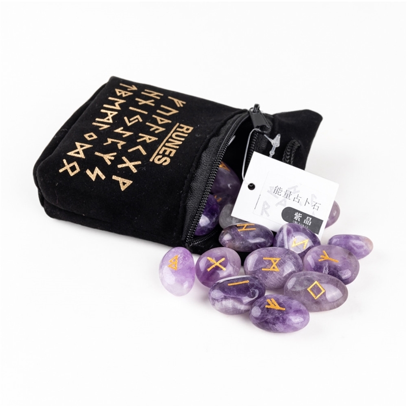 25pcs Natural Rune Stones For Divination Crystal Quartz Chakra Energy Runes stones 220525 
25pcs Natural Rune Stones For Divination Crystal Quartz Chakra Energy Runes stones 220525