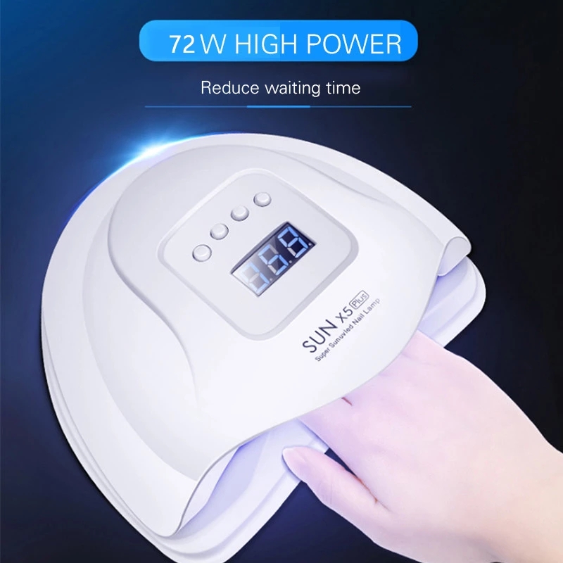 Nail Dryer Nails Lamp UV or Curing All Gel Nails Polish With Motion Sensing Manicure Pedicure Salon Beauty Tool Wholesale