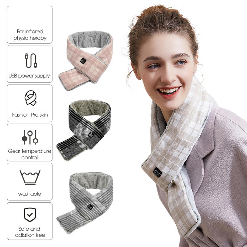 Bandanas Winter Warm Smart Heating Scarf Fashion Plaid Outdoor Electric Three-speed Thermostat 45°/55°/65° Man Woman Gift
Bandanas Winter Warm Smart Heating Scarf Fashion Plaid Outdoor Electric Three-speed Thermostat 45°/55°/65° Man Woman Gift