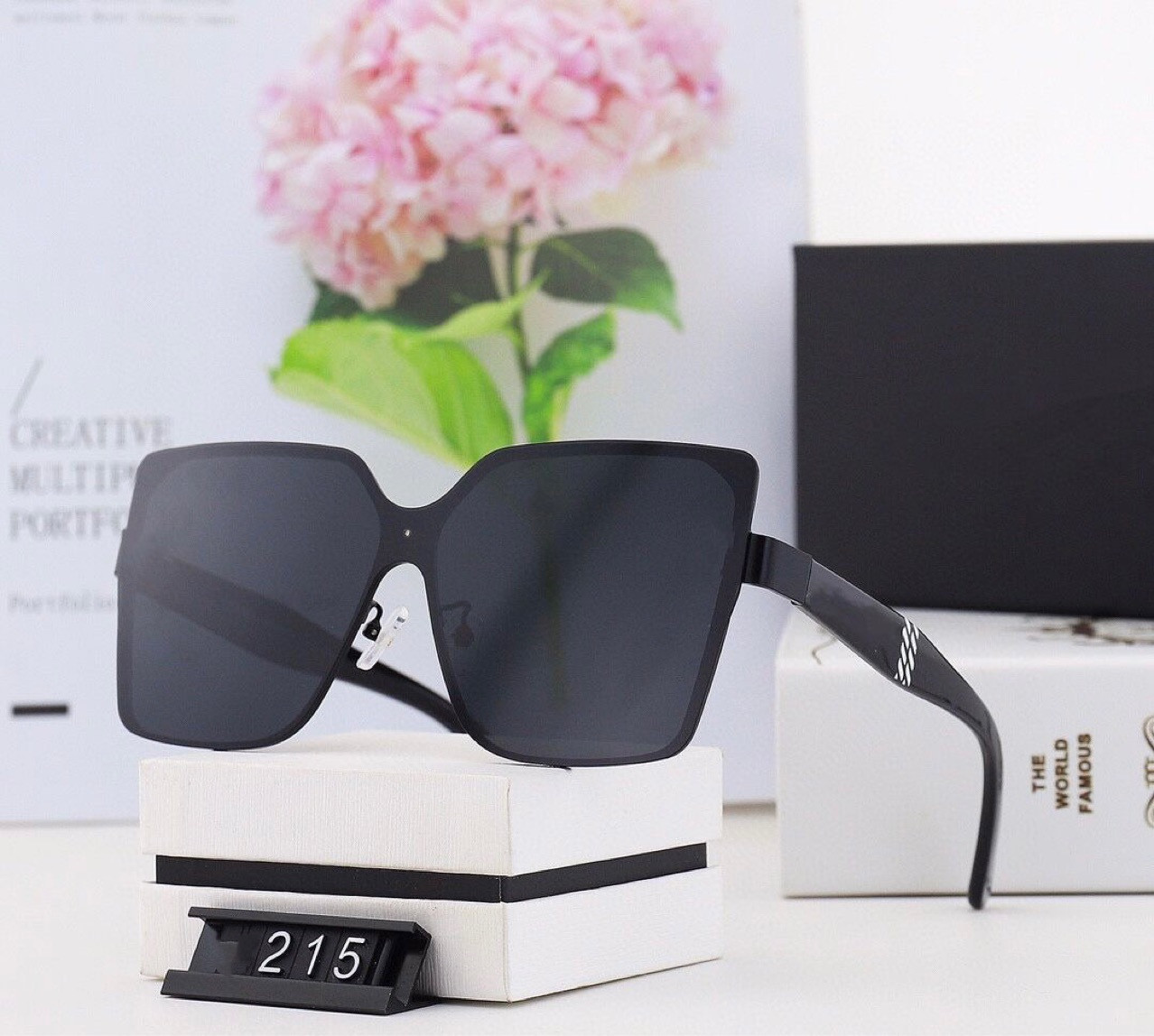 Designer Sunglasses Brand UV400 Eyewear Metal Gold Frame Sun Glasses Men Women Mirror Sunglasses Polaroid Glass Lens Original Box 66
Designer Sunglasses Brand UV400 Eyewear Metal Gold Frame Sun Glasses Men Women Mirror Sunglasses Polaroid Glass Lens Original Box 66