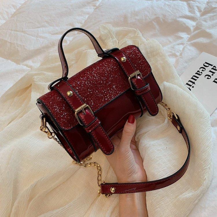 Evening Bags Vintage Sequin Patent Leather Handbag Women's Designer Shoulder Crossbody Retro Arrival Purses And HandbagEvening EvenEveni, Black
Evening Bags Vintage Sequin Patent Leather Handbag Women's Designer Shoulder Crossbody Retro Arrival Purses And HandbagEvening EvenEveni, Black