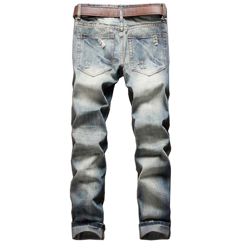 2020 Europe And America Brand Robin Straight Bowl Badge To Hole In Full Length Mid Patches Zipper Jeans Men Mens, Blue
2020 Europe And America Brand Robin Straight Bowl Badge To Hole In Full Length Mid Patches Zipper Jeans Men Mens, Blue