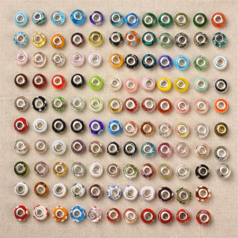 Whole 50pcs/lot Big Hole Beads for European Bracelet Lamwork coloured glaze DIY Charms Fit Beaded Bracelets Mix209i
Whole 50pcs/lot Big Hole Beads for European Bracelet Lamwork coloured glaze DIY Charms Fit Beaded Bracelets Mix209i