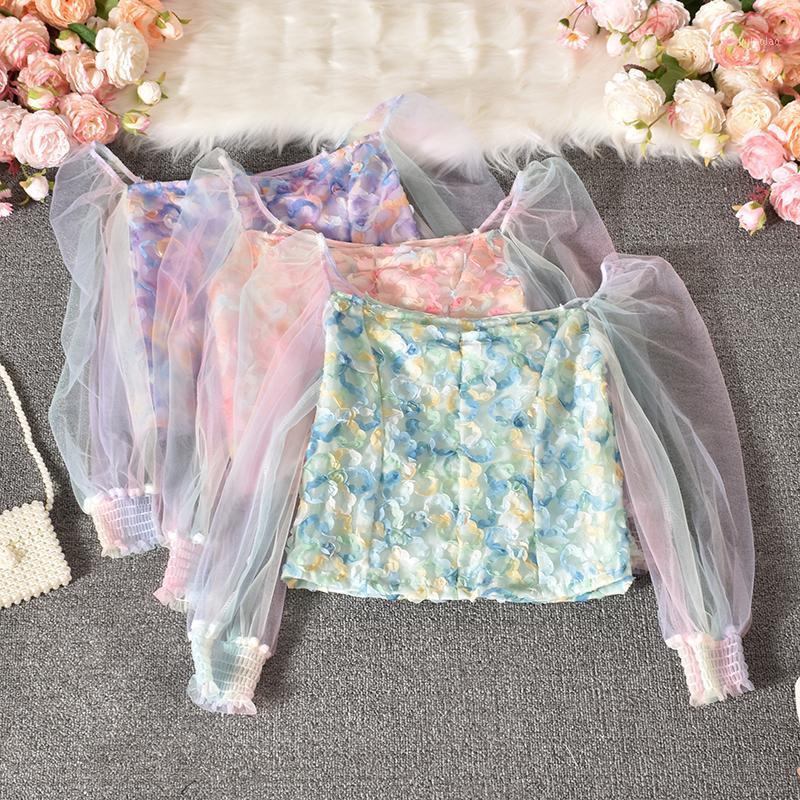 Small Fresh And Sweet Clavicle Top Summer Style French Square Collar Western Short Chiffon Shirt Long Sleeves HK148 Women's Blouses & Shirts, Green
Small Fresh And Sweet Clavicle Top Summer Style French Square Collar Western Short Chiffon Shirt Long Sleeves HK148 Women's Blouses & Shirts, Green
