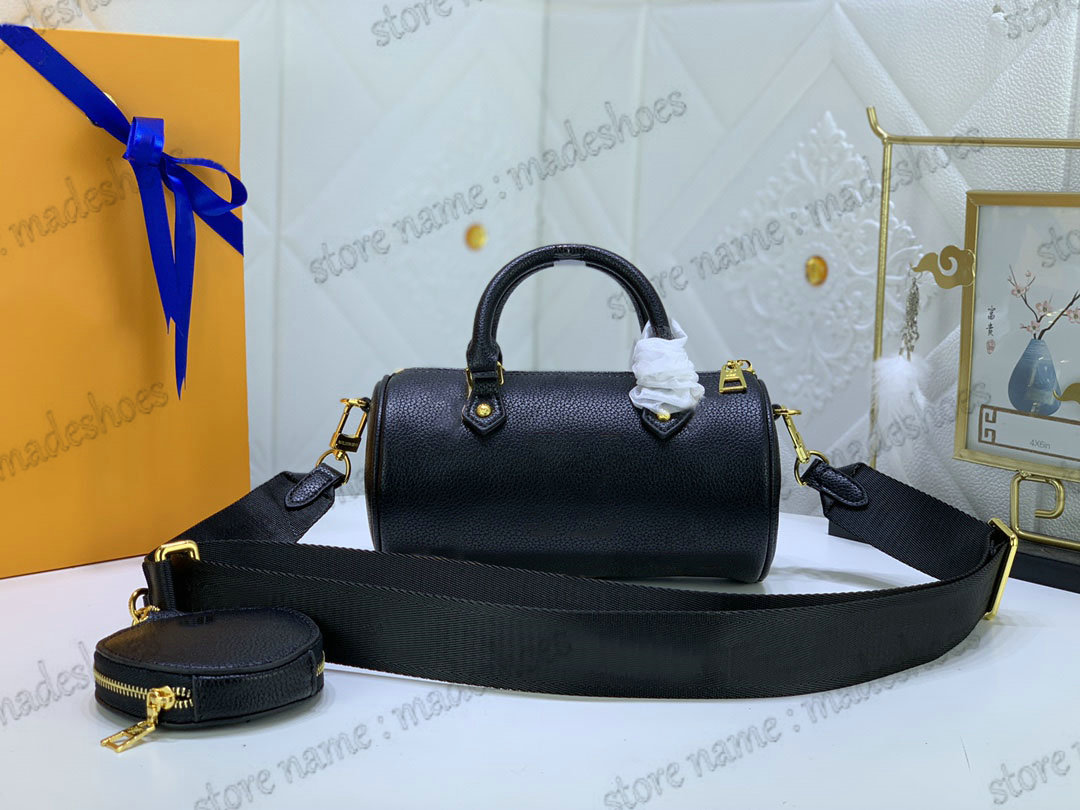 PAPILLON BB M45980 Bicolor Womens Designer Shoulder Bag Luxury Embossed Leather Cross Body Handle Bag BLACK / BEIGE With Removable Round Coin Purse
PAPILLON BB M45980 Bicolor Womens Designer Shoulder Bag Luxury Embossed Leather Cross Body Handle Bag BLACK / BEIGE With Removable Round Coin Purse