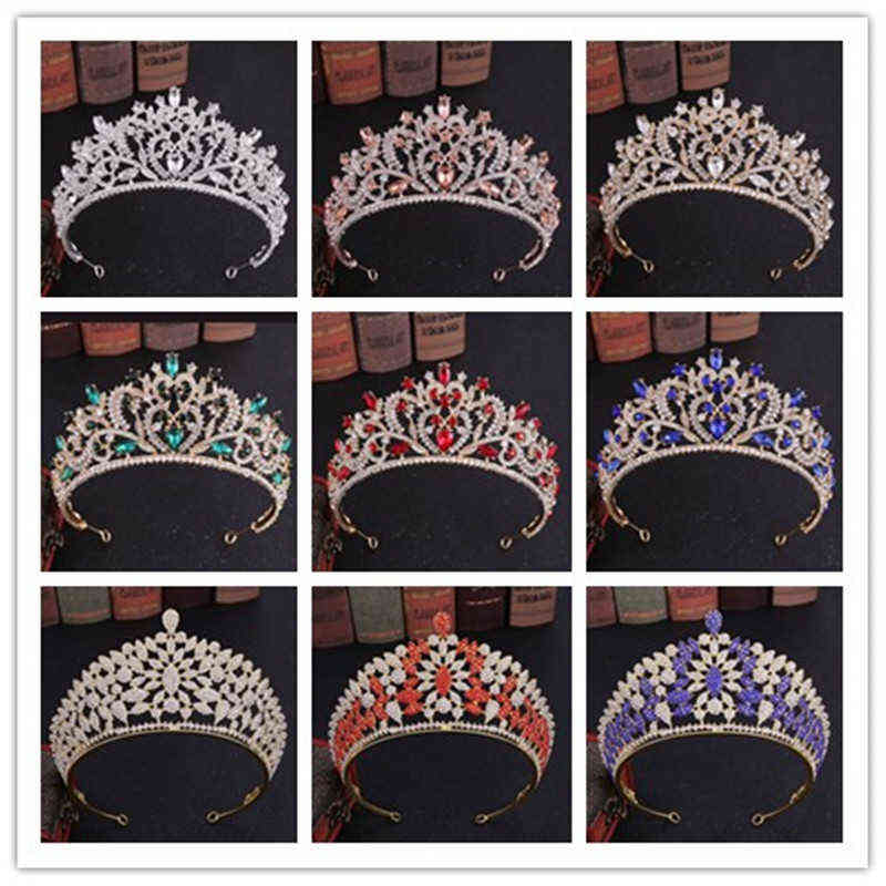 Luxury Sparkling Crystal Bridal Hair Accessories Tiaras Big Diadem Crowns Girls Wedding Party Fashion Design Woman Ornaments ML AA220323
Luxury Sparkling Crystal Bridal Hair Accessories Tiaras Big Diadem Crowns Girls Wedding Party Fashion Design Woman Ornaments ML AA220323