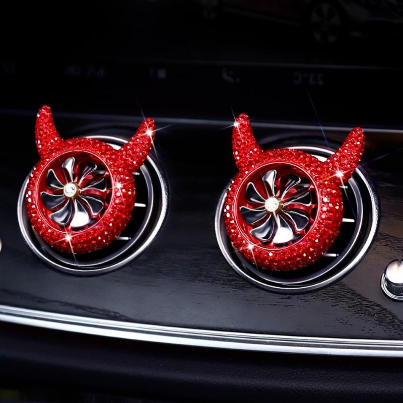 Interior Decorations Luxury Car Perfume Exquisite Devil Colorful Air Freshener Clip Diamond Accessories For WomanInterior
Interior Decorations Luxury Car Perfume Exquisite Devil Colorful Air Freshener Clip Diamond Accessories For WomanInterior