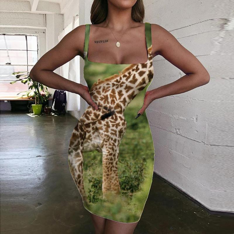 Casual Dresses Giyu Animal Women Deer Halter Sleeveless Christmas Vestido Sexy Forest Ladies Womens Clothing Plus Size ShortCasual, Aadzl-10563
Casual Dresses Giyu Animal Women Deer Halter Sleeveless Christmas Vestido Sexy Forest Ladies Womens Clothing Plus Size ShortCasual, Aadzl-10563