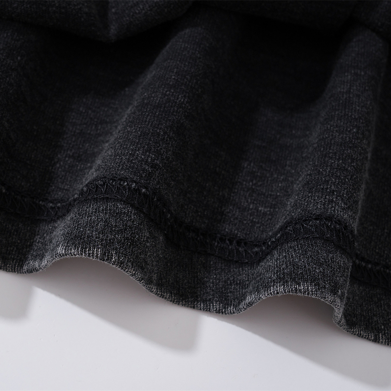 Hip Hop Oversize Washed T-Shirt Streetwear Harajuku Vintage Retro Skeleton Graphic Printed T Shirt Men Summer Short Sleeve Tops 220408