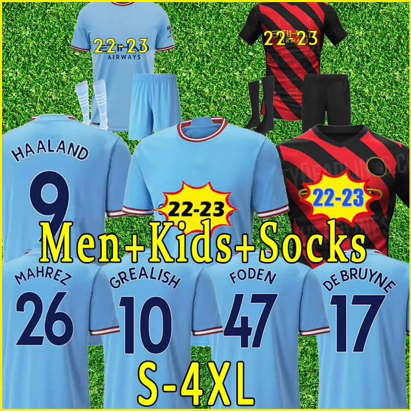 Man DE BRUYNE Cities 22 23 soccer jersey 2023 STERLING football shirt kids kit full set FERRAN KUN AGUERO GESUS BERNARDO MAHREZ FODEN GREALISH player version Haaland, 22-23 home
Man DE BRUYNE Cities 22 23 soccer jersey 2023 STERLING football shirt kids kit full set FERRAN KUN AGUERO GESUS BERNARDO MAHREZ FODEN GREALISH player version Haaland, 22-23 home