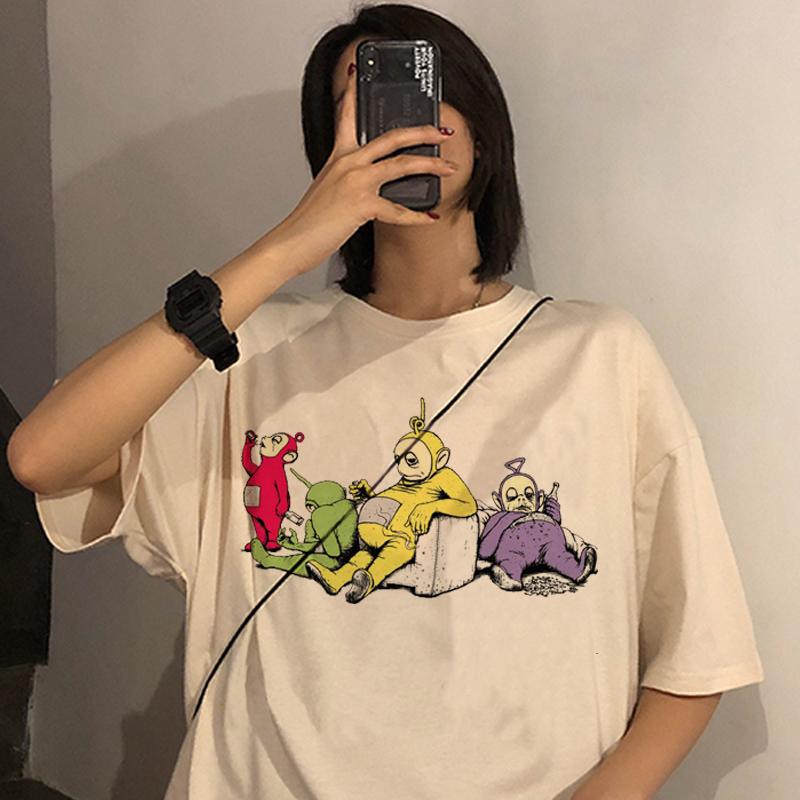 Women's T-Shirt Harajuku Cartoon Women Tshirt Summer Casual Oversized Tops Ulzzang Hip Hop Streetwear Vintage Short Sleeve Drop Clothes, Black
Women's T-Shirt Harajuku Cartoon Women Tshirt Summer Casual Oversized Tops Ulzzang Hip Hop Streetwear Vintage Short Sleeve Drop Clothes, Black