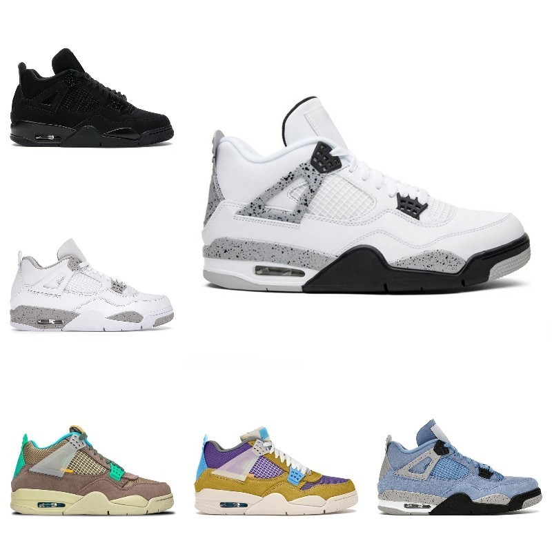 Jumpman 4 4s Basketball Shoes Oreo University Blue Raptors Fire Red Thunder Starfish Tattoo White Black 2021 High Quality Men Women Trainer S01
Jumpman 4 4s Basketball Shoes Oreo University Blue Raptors Fire Red Thunder Starfish Tattoo White Black 2021 High Quality Men Women Trainer S01