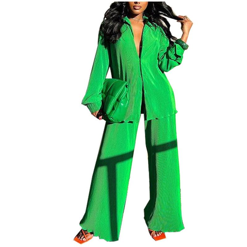 Women' Two Piece Pants Long Sleeve Suit Pieces Outputs 2022 Autumn V-Neck Bandage Slim Fit Wide Leg Office Women' SuWomen, Black
Women' Two Piece Pants Long Sleeve Suit Pieces Outputs 2022 Autumn V-Neck Bandage Slim Fit Wide Leg Office Women' SuWomen, Black