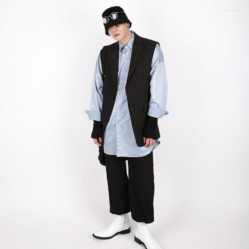 Men's Vests Male Japan Korea Streetwear Karajuku Blazer Vest Jacket Men Retro Fashion Casual Suit Coat Phin22, Mj11
Men's Vests Male Japan Korea Streetwear Karajuku Blazer Vest Jacket Men Retro Fashion Casual Suit Coat Phin22, Mj11