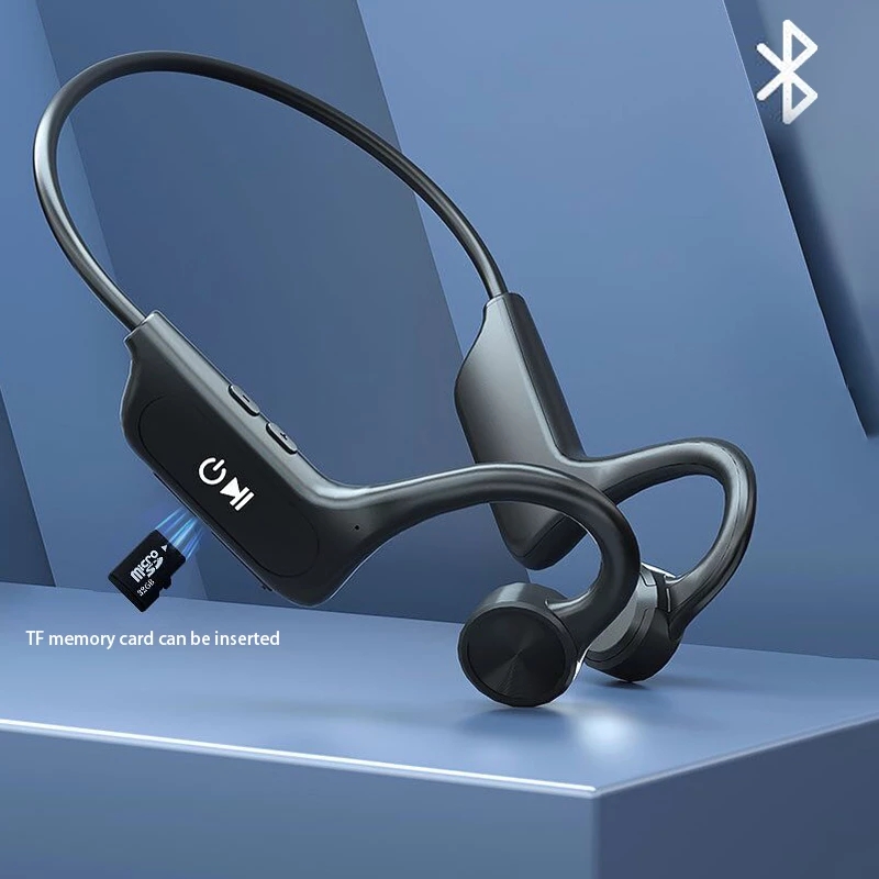 Bone Conduction Earphones Wireless Bluetooth 5.1 Headphones Outdoor Sport Earbuds Headset With Mic For Android Ios Support SD Card, Black
Bone Conduction Earphones Wireless Bluetooth 5.1 Headphones Outdoor Sport Earbuds Headset With Mic For Android Ios Support SD Card, Black