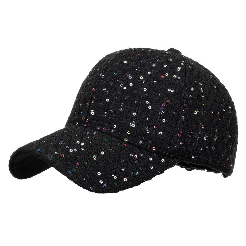 Berets Autumn Fashion Women Men Sequins Patchwork Breathable Adjustable Baseball Cap Outdoor Daily Hip Hop Hat Beach Sun, Black
Berets Autumn Fashion Women Men Sequins Patchwork Breathable Adjustable Baseball Cap Outdoor Daily Hip Hop Hat Beach Sun, Black