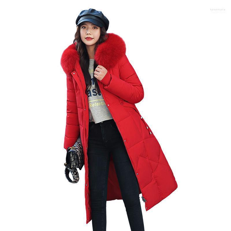Women's Down & Parkas Fashion Winter Jacket Women Thick Slim Cotton Padded Female Clothing Fur Hooded Coat Mujer Warm Long Outerwear Kare22, Beige
Women's Down & Parkas Fashion Winter Jacket Women Thick Slim Cotton Padded Female Clothing Fur Hooded Coat Mujer Warm Long Outerwear Kare22, Beige