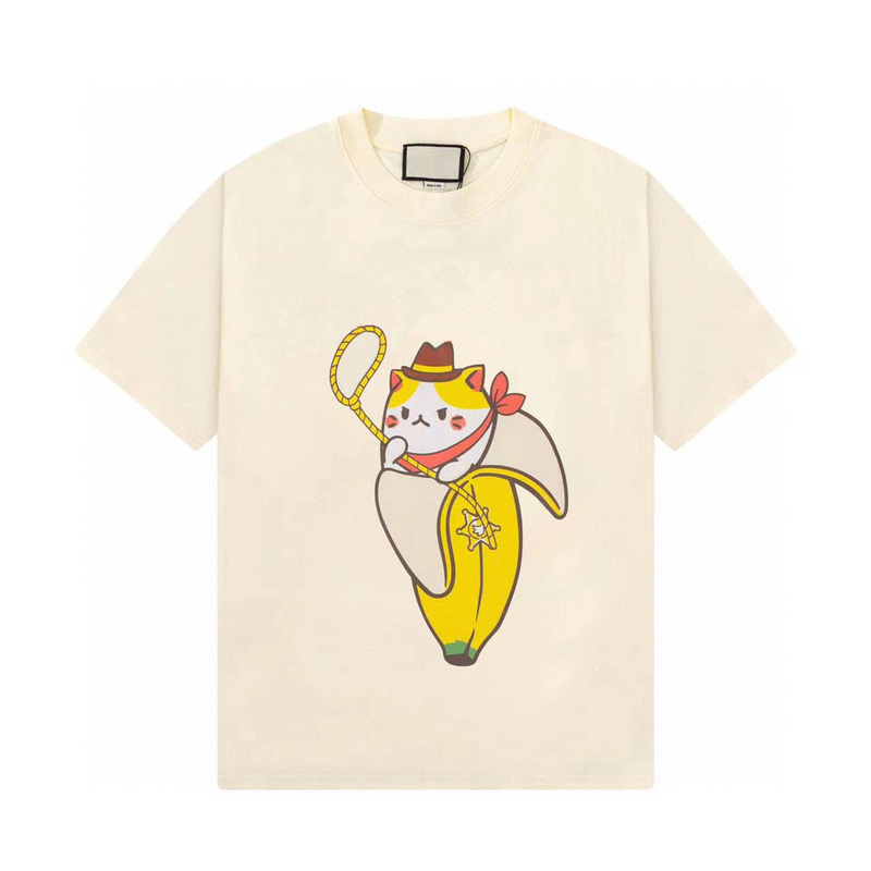 2022 Spring Summer Europe Italy Banana Cartoon Tee Skateboard T shirt Men Women high quality fashion cotton Tshirt, Apricot
2022 Spring Summer Europe Italy Banana Cartoon Tee Skateboard T shirt Men Women high quality fashion cotton Tshirt, Apricot