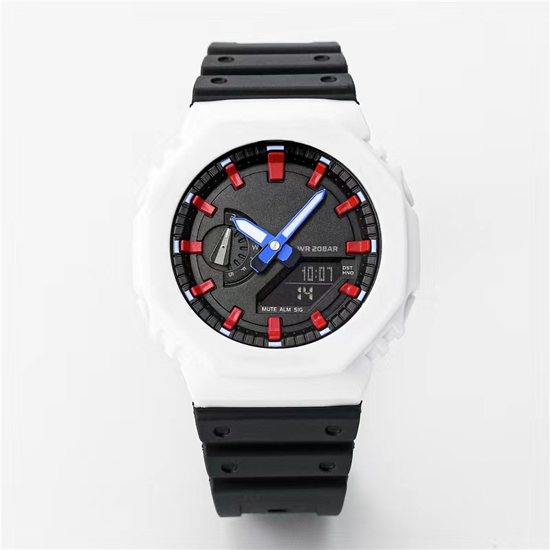 Iced Out Watch 2100 Men's Sports Digital Watch Full Function Waterproof World Time All Hands Operable PU Oak Series
Iced Out Watch 2100 Men's Sports Digital Watch Full Function Waterproof World Time All Hands Operable PU Oak Series