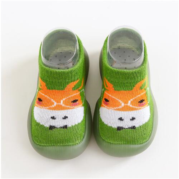 Unisex Baby Shoes First Shoes Toddler First Walkers Boy Soft Sole Rubber Outdoor Baby Shoes Cute Animal Baby Booties Anti-slip GC1376