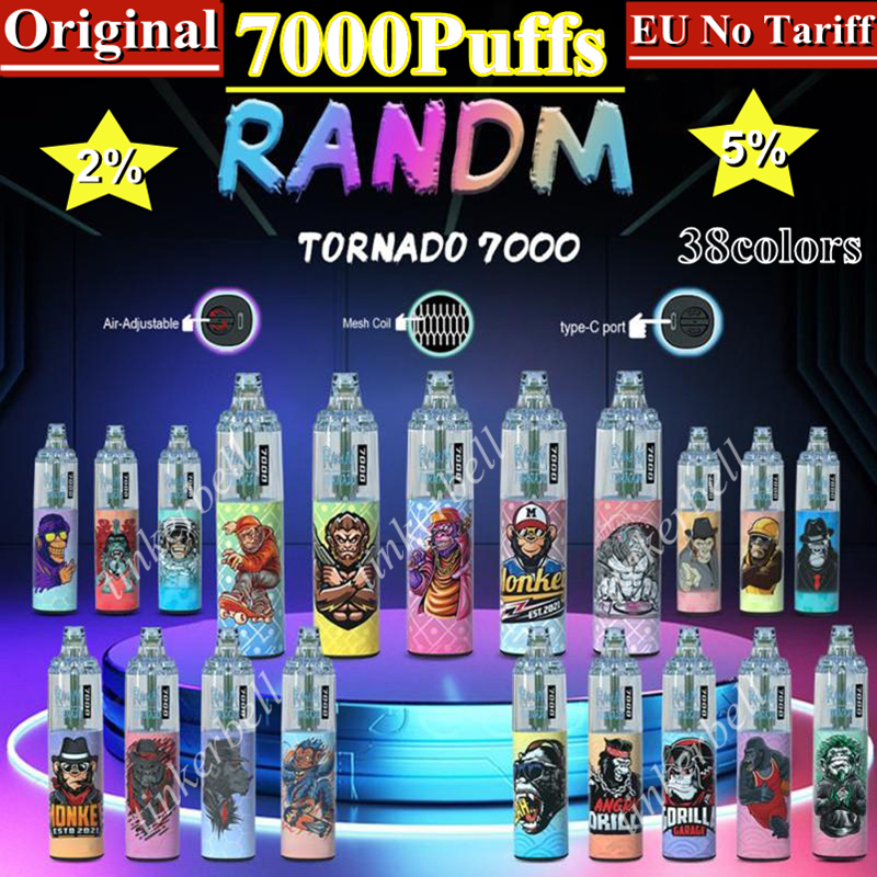 Duty Free 2% 5% RandM Tornado 7000 Puffs Original Cigarettes Disposable Vape Pen 0% 3% ecigar Puff 7000 RGB Light Mesh Coil Rechargeable Battery VS fluum vapes bar
Duty Free 2% 5% RandM Tornado 7000 Puffs Original Cigarettes Disposable Vape Pen 0% 3% ecigar Puff 7000 RGB Light Mesh Coil Rechargeable Battery VS fluum vapes bar