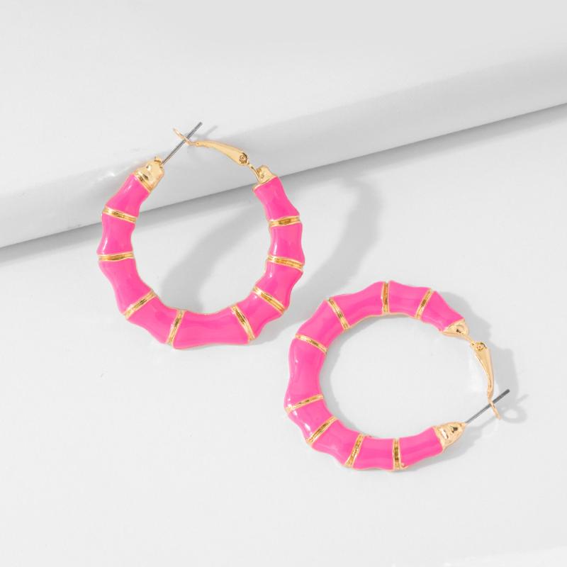 Hoop & Huggie 2022 Fashion Big Earrings Gorgeous Pink Color Women Personalized Bamboo Stud Earring Luxury JewelryHoop
Hoop & Huggie 2022 Fashion Big Earrings Gorgeous Pink Color Women Personalized Bamboo Stud Earring Luxury JewelryHoop