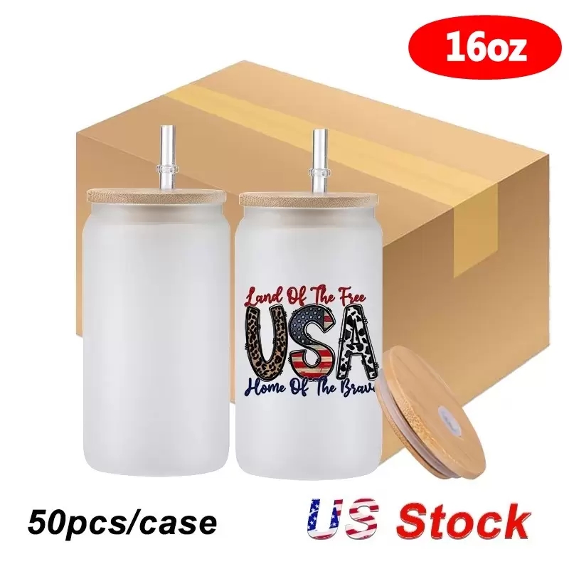 US STOCK Sublimation 16oz Glass Tumblers Creative Can Shape Tea Juice Milk Glass Cups Coffee Mug Wine Glass Drink Cup Durable High Borosilicate
US STOCK Sublimation 16oz Glass Tumblers Creative Can Shape Tea Juice Milk Glass Cups Coffee Mug Wine Glass Drink Cup Durable High Borosilicate