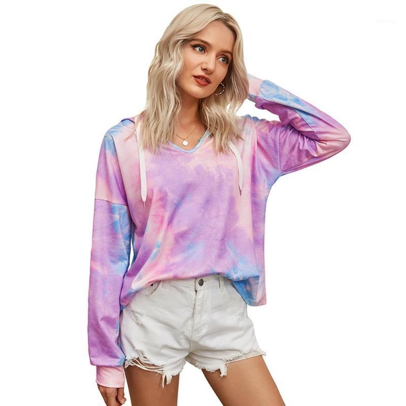 Women' Hoodies & Sweatshirts Autumn Winter Casual Young Style Long Sleeve Hooded Print Dye Loose Pullovers For Female, Color 1
Women' Hoodies & Sweatshirts Autumn Winter Casual Young Style Long Sleeve Hooded Print Dye Loose Pullovers For Female, Color 1
