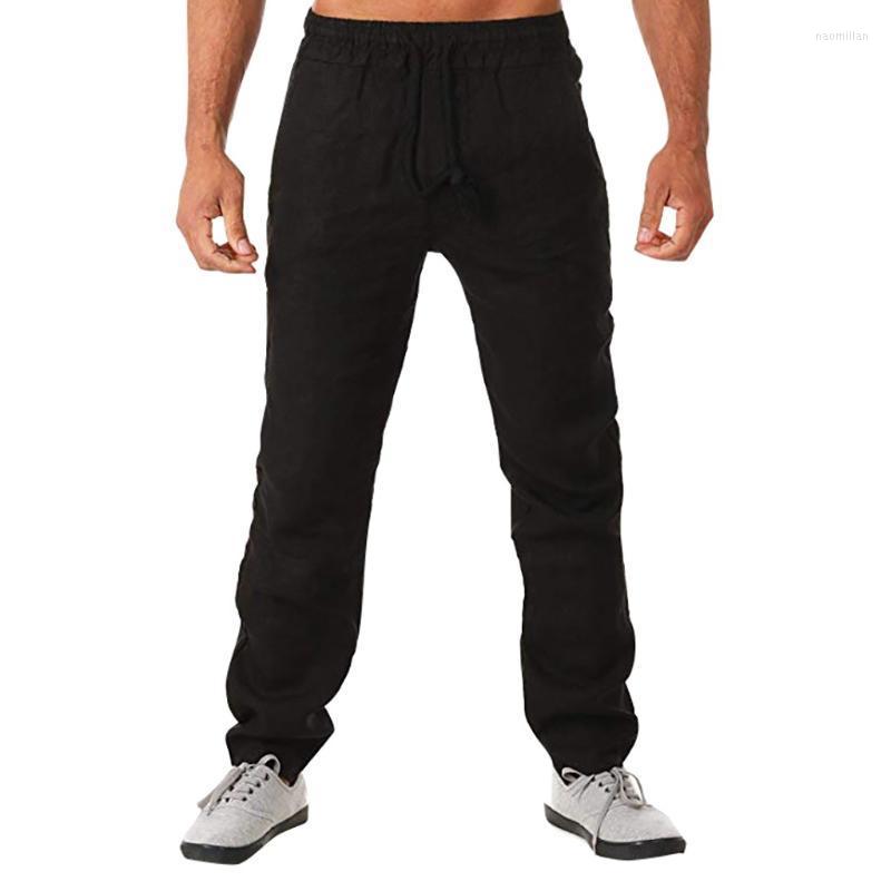 Men's Pants Cotton Linen Men Solid Elastic Waist Loose Casual Streetwear Joggers 2022 Baggy Korean Fashion Trousers MenMen's Naom22, Bk
Men's Pants Cotton Linen Men Solid Elastic Waist Loose Casual Streetwear Joggers 2022 Baggy Korean Fashion Trousers MenMen's Naom22, Bk